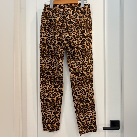 Leopard Print Leggings Colori Animal Print Leggings Made In Canada Size 11 - Picture 5 of 9